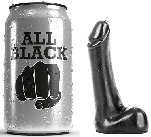 ALL BLACK - DILDO 9 CM - Nuvica