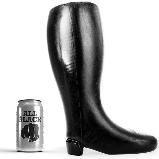 ALL BLACK - BOTA GIGANTE FISTING SUAVE 31 CM - Nuvica