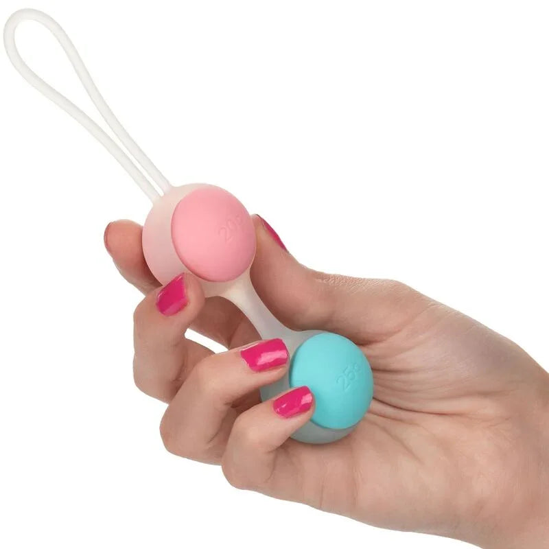CALEXOTICS - SHE-OLOGY SET BOLAS KEGEL INTERCAMBIABLES - Nuvica