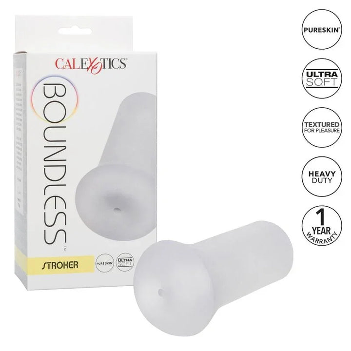 CALEXOTICS - MASTURBADOR BOUNDLESS STROKER TRANSPARENTE - Nuvica