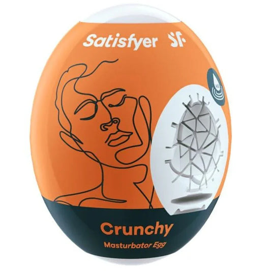 SATISFYER - CRUNCHY HUEVO MASTURBADOR - Nuvica