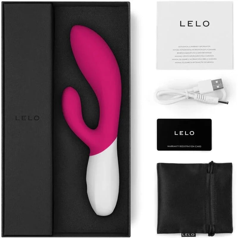 LELO - INA WAVE 2 VBRADOR LUJO MOVIMIENTO ESPECIAL FUCSIA - Nuvica