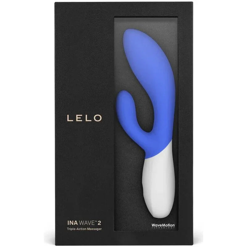 LELO - INA WAVE 2 VBRADOR LUJO MOVIMIENTO ESPECIAL AZUL - Nuvica