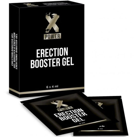 XPOWER - ERECTION BOOSTER GEL POTENCIADOR ERECCION 6 X 4 ML - Nuvica