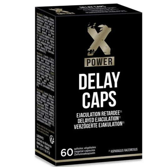 XPOWER - DELAY CAPS RETARDANTE EYACULACIÓN 60 CÁPSULAS - Nuvica
