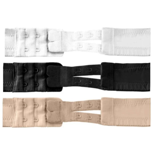 BYE-BRA - EXTENSORES DE CONTORNO FLEXIBLES 2 GANCHOS 3 UDS - Nuvica