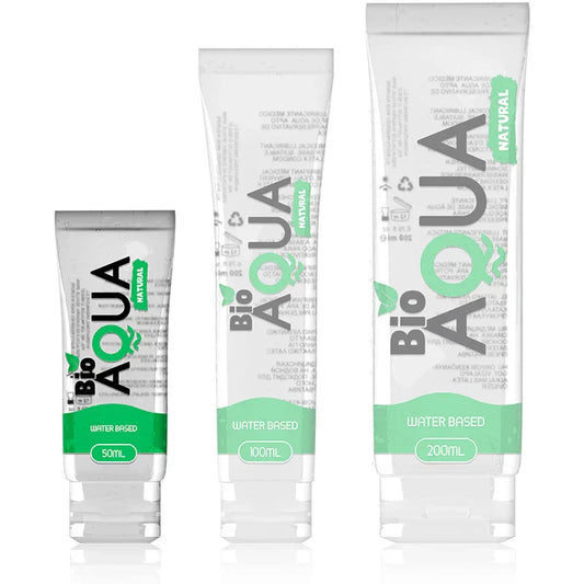 BIOAQUA - LUBRICANTE INGREDIENTES NATURALES BASE AGUA 50 ML - Nuvica
