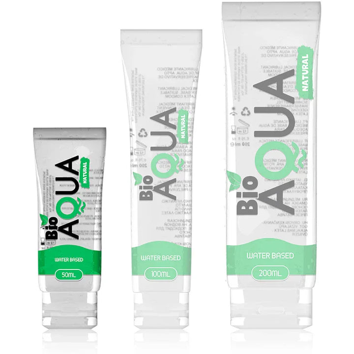 BIOAQUA - LUBRICANTE INGREDIENTES NATURALES BASE AGUA 50 ML - Nuvica