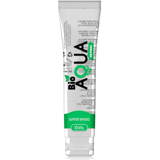 BIOAQUA - LUBRICANTE INGREDIENTES NATURALES BASE AGUA 100 ML - Nuvica
