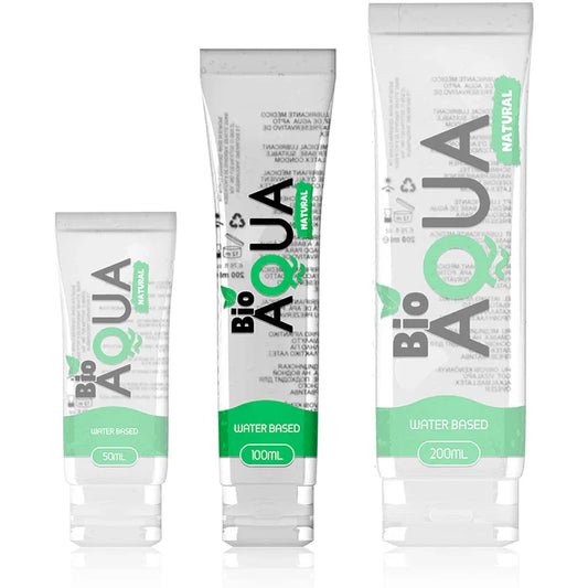 BIOAQUA - LUBRICANTE INGREDIENTES NATURALES BASE AGUA 100 ML - Nuvica