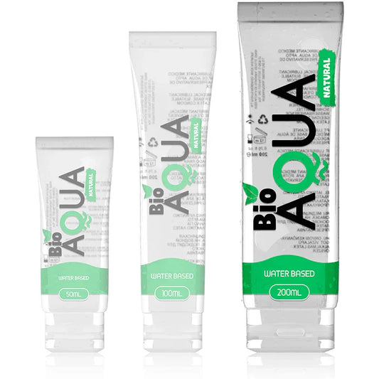 BIOAQUA - LUBRICANTE INGREDIENTES NATURALES BASE AGUA 200 ML - Nuvica