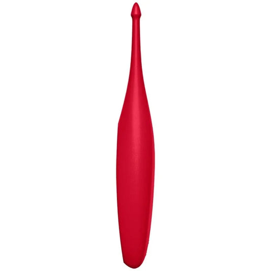 SATISFYER - TWIRLING FUN ESTIMULADOR CLITORIS ROJO - Nuvica