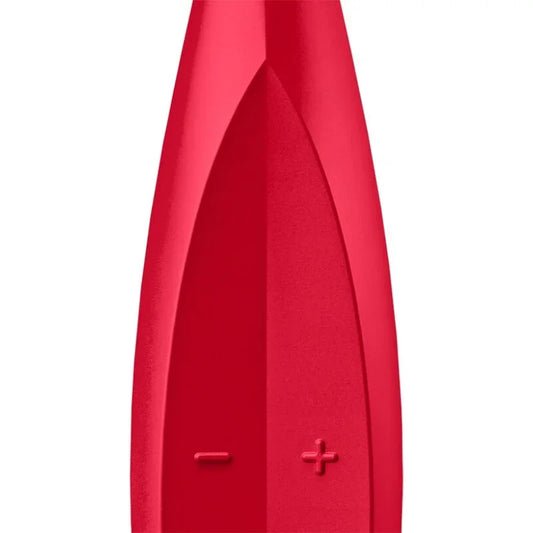 SATISFYER - TWIRLING FUN ESTIMULADOR CLITORIS ROJO - Nuvica