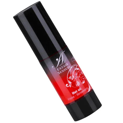 EXTASE SENSUAL - ACEITE ESTIMULANTE CALOR FRESA 30 ML - Nuvica