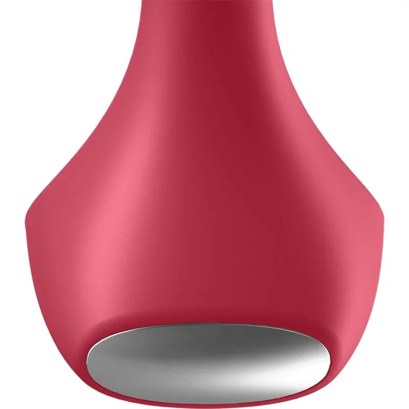 SATISFYER - BACKDOOR LOVER PLUG ANAL VIBRADOR ROJO - Nuvica