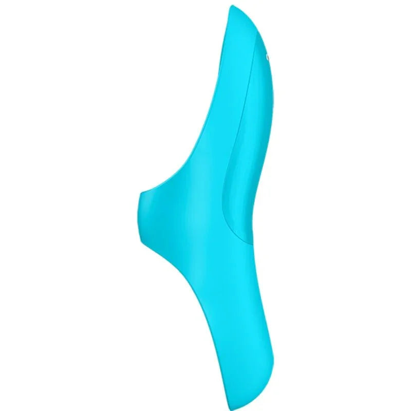 SATISFYER - TEASER DEDAL VIBRADOR AZUL LIGHT - Nuvica