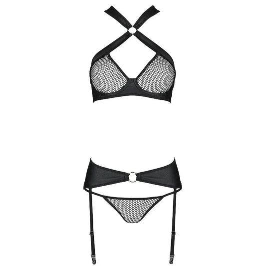 PASSION - AMANDA SET CUERO ECOLOGICO S/M - Nuvica