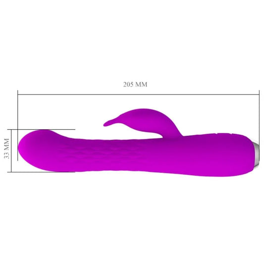 PRETTY LOVE - MOLLY VIBRADOR CON ROTACION RECARGABLE - Nuvica