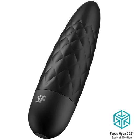 SATISFYER - ULTRA POWER BULLET 5 BALA VIBRADORA NEGRA - Nuvica