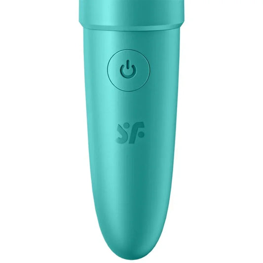 SATISFYER - ULTRA POWER BULLET 6 BALA VIBRADORA TURQUESA - Nuvica