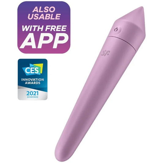 SATISFYER - ULTRA POWER BULLET 8 BALA VIBRADORA LILA - Nuvica
