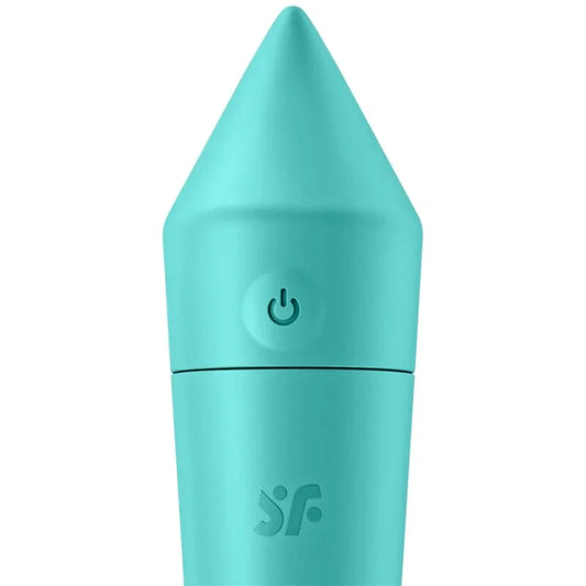 SATISFYER - ULTRA POWER BULLET 8 BALA VIBRADORA TURQUESA - Nuvica