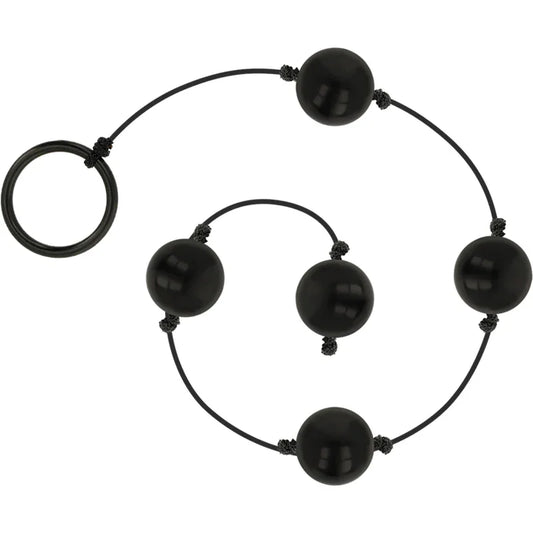 OHMAMA - BOLAS ANALES O VAGINALES CHINAS NEGRAS MINI - Nuvica