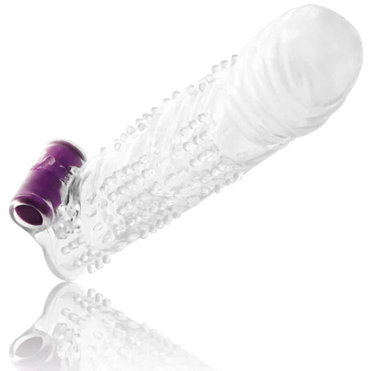OHMAMA - FUNDA PENE TEXTURADA CON BALA VIBRADORA - Nuvica