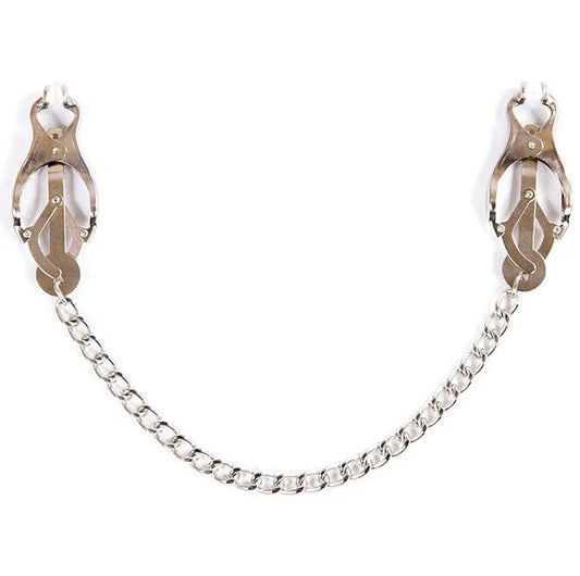 OHMAMA FETISH - PINZAS METALICAS CON CADENA - Nuvica