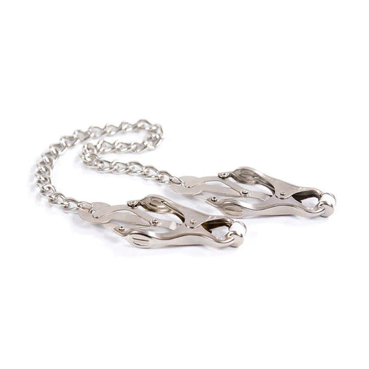 OHMAMA FETISH - PINZAS METALICAS CON CADENA - Nuvica