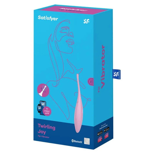 SATISFYER - TWIRLING JOY ESTIMULADOR CLITORIS ROSA - Nuvica