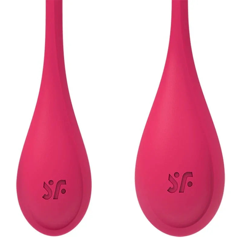 SATISFYER - YONI POWER 1 KIT DE ENTRENAMIENTO ROJO - Nuvica