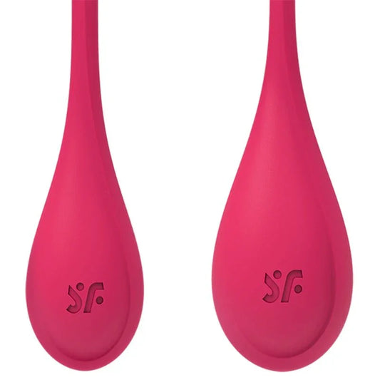 SATISFYER - YONI POWER 1 KIT DE ENTRENAMIENTO ROJO - Nuvica