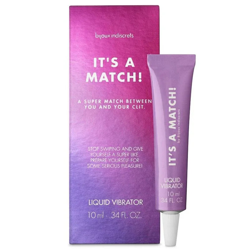 BIJOUX - ITS A MATCH VIBRADOR LIQUIDO 10 ML - Nuvica