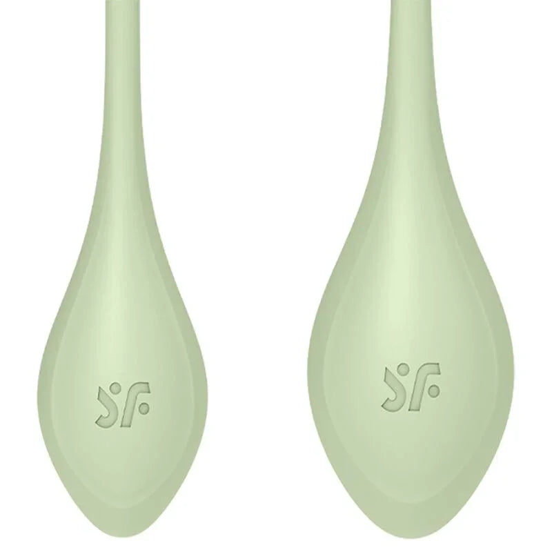 SATISFYER - YONI POWER 2 KIT DE ENTRENAMIENTO VERDE - Nuvica