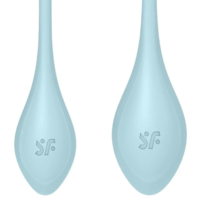SATISFYER - YONI POWER 2 KIT DE ENTRENAMIENTO AZUL - Nuvica
