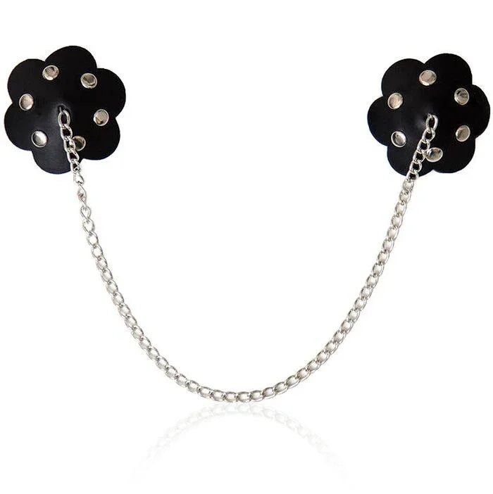 OHMAMA FETISH - PEZONERAS PETALOS CON CADENA - Nuvica