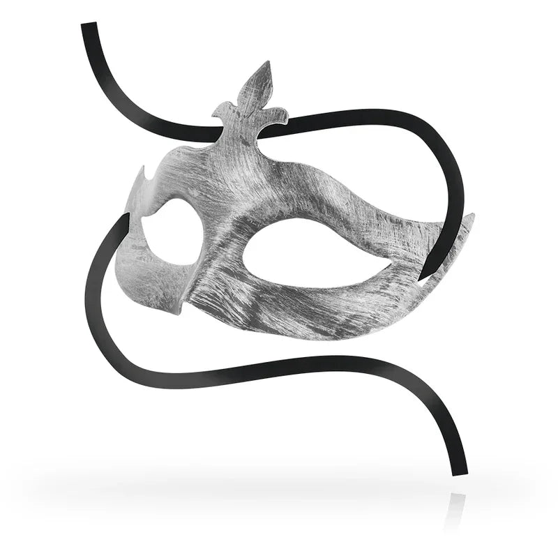 OHMAMA - MASKS ANTIFAZ FLOR DE LIS SILVER - Nuvica