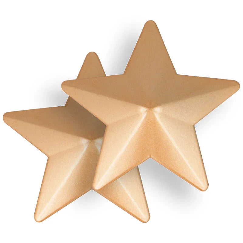 COQUETTE CHIC DESIRE - CUBRE PEZONES METAL ESTRELLAS - Nuvica