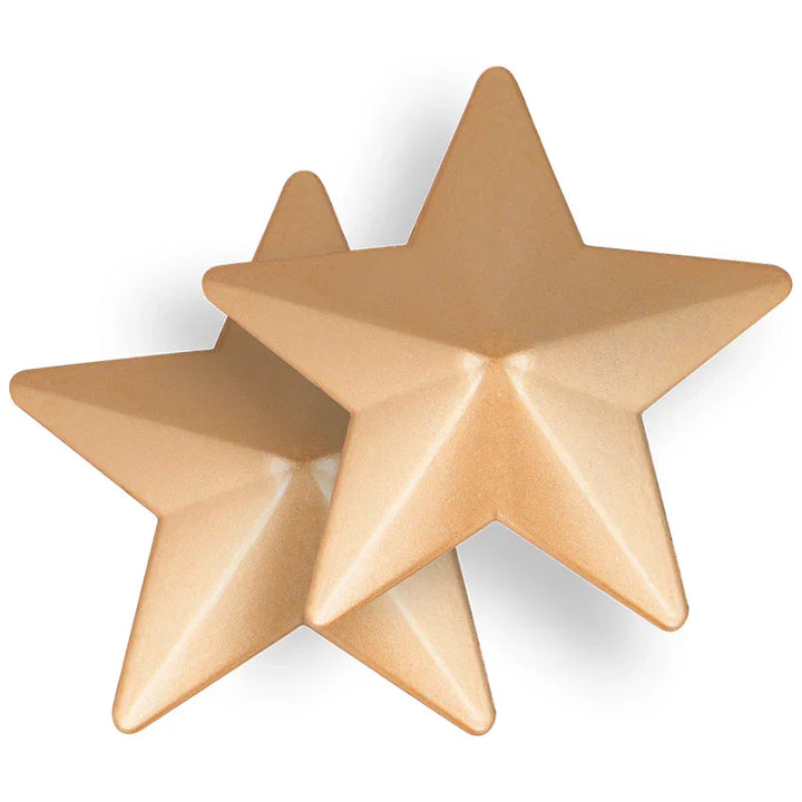 COQUETTE CHIC DESIRE - CUBRE PEZONES METAL ESTRELLAS - Nuvica