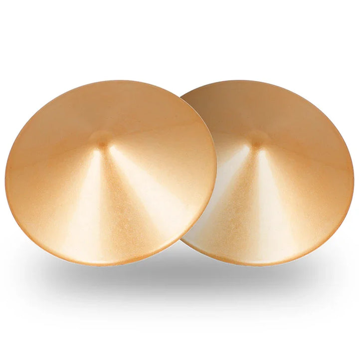 COQUETTE CHIC DESIRE - CUBRE PEZONES METAL CIRCULOS DORADOS - Nuvica