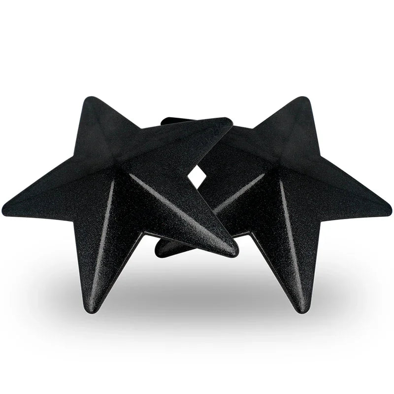 COQUETTE CHIC DESIRE - CUBRE PEZONES METAL ESTRELLAS NEGRAS - Nuvica