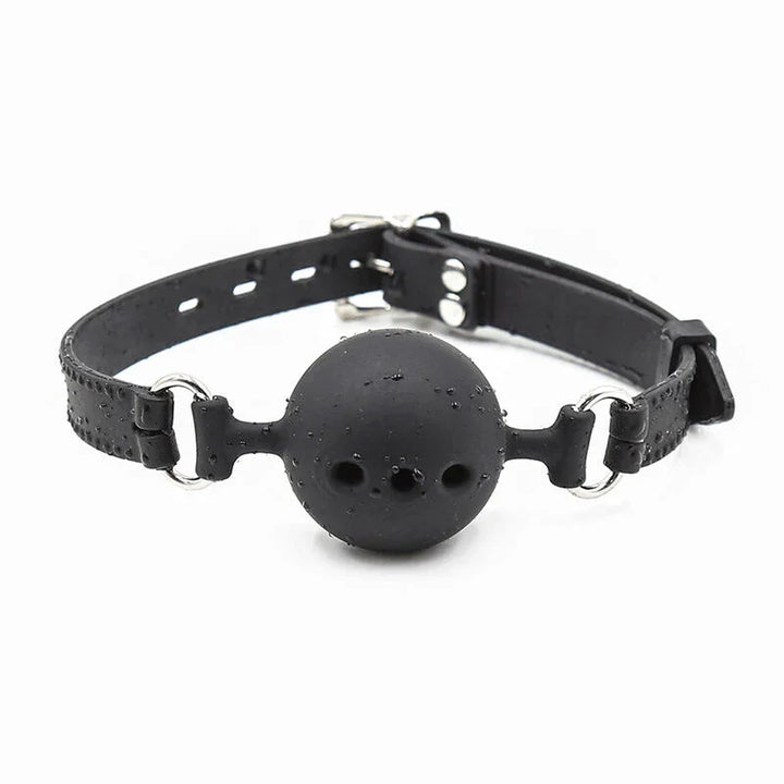 OHMAMA FETISH - MORDAZA BOLA TRANSPIRABLE SILICONA TALLA L - Nuvica