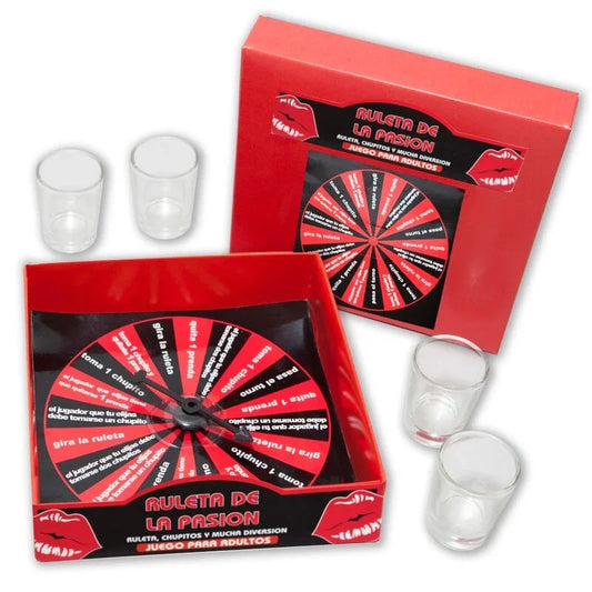 DIABLO PICANTE - JUEGO CHUPITOS RULETA DE LA PASIÓN - Nuvica