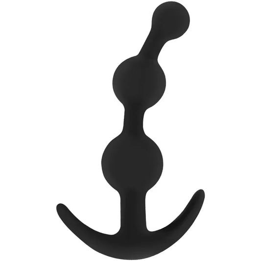 OHMAMA - PLUG ANAL DE SILICONA CURVADO 13 CM - Nuvica