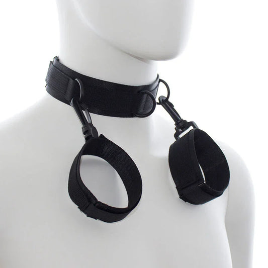 OHMAMA FETISH - ESPOSAS Y COLLAR DE NYLON - Nuvica
