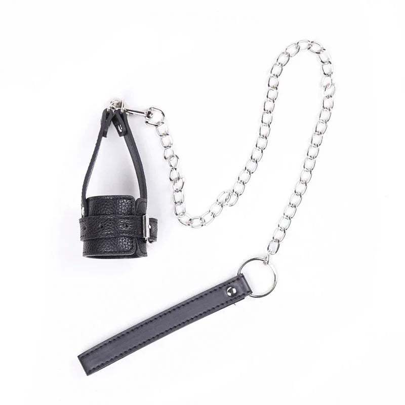 OHMAMA FETISH - FUNDA DE SUJECION PENE CON CORREA - Nuvica