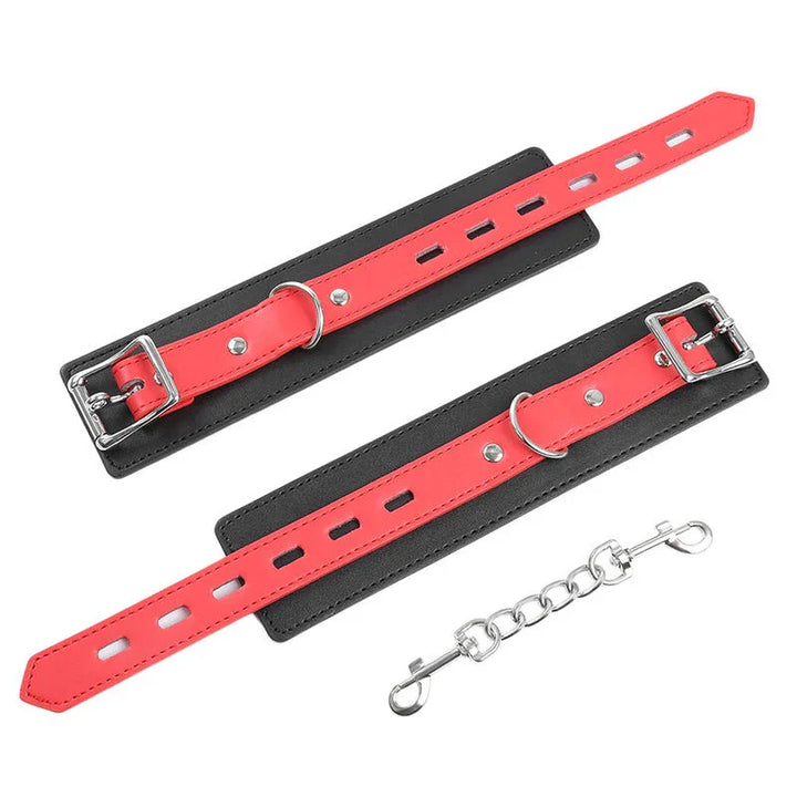 OHMAMA FETISH - LOCK BUCKLE WRIST RESTRAINTS - Nuvica