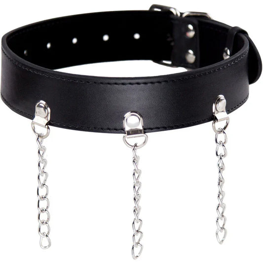 OHMAMA FETISH - COLLAR FETISH CON ANILLAS - Nuvica