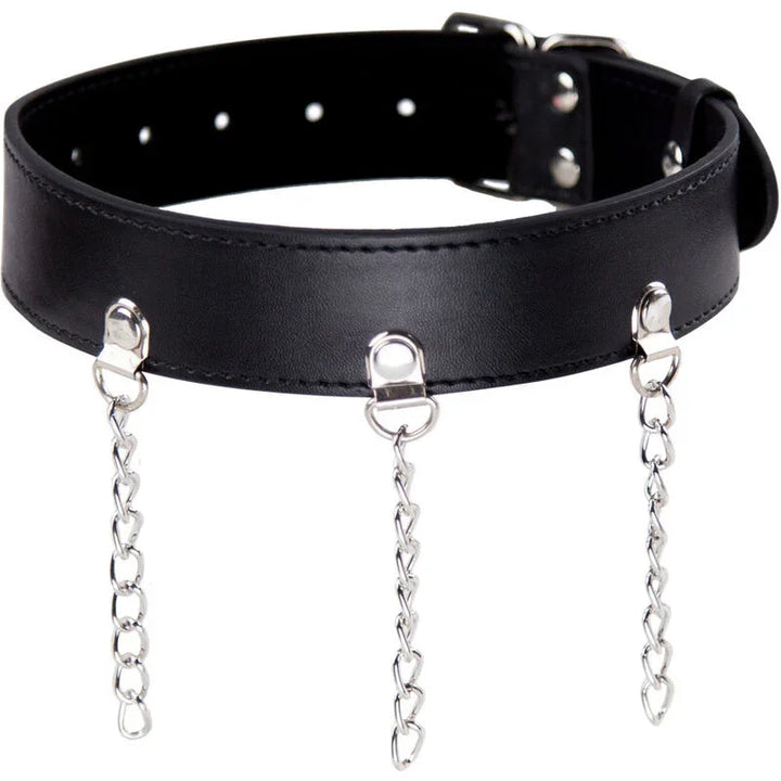 OHMAMA FETISH - COLLAR FETISH CON ANILLAS - Nuvica